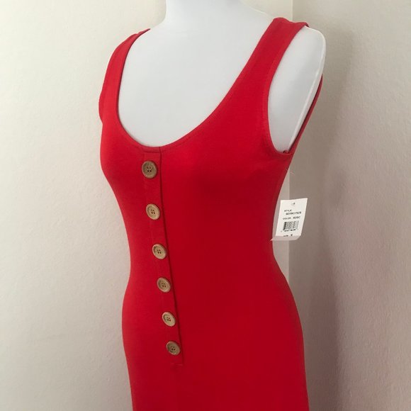 Superfoxx maxi tank soft red dress new with tags - Picture 5 of 11